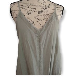 3/$15 or $10 Forever 21 pale green adjustable strap tank top